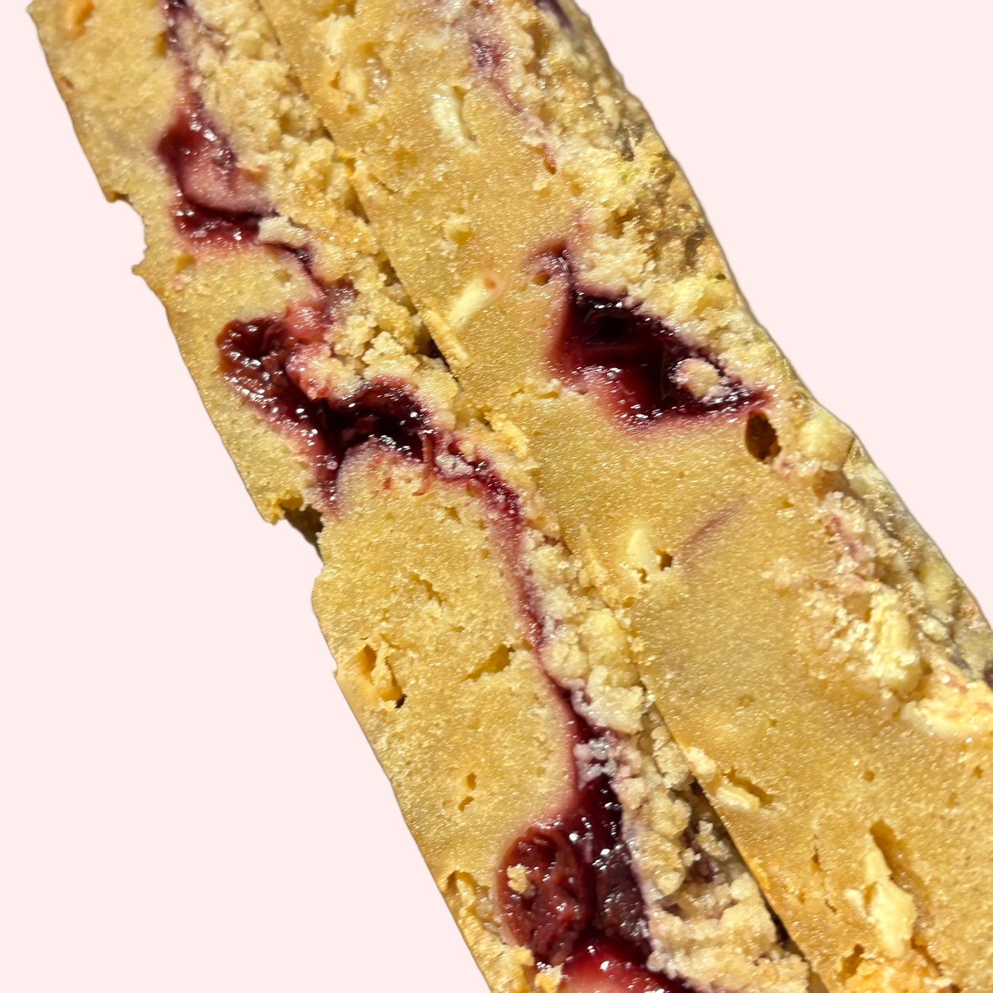 Cherry Crumble Blondie