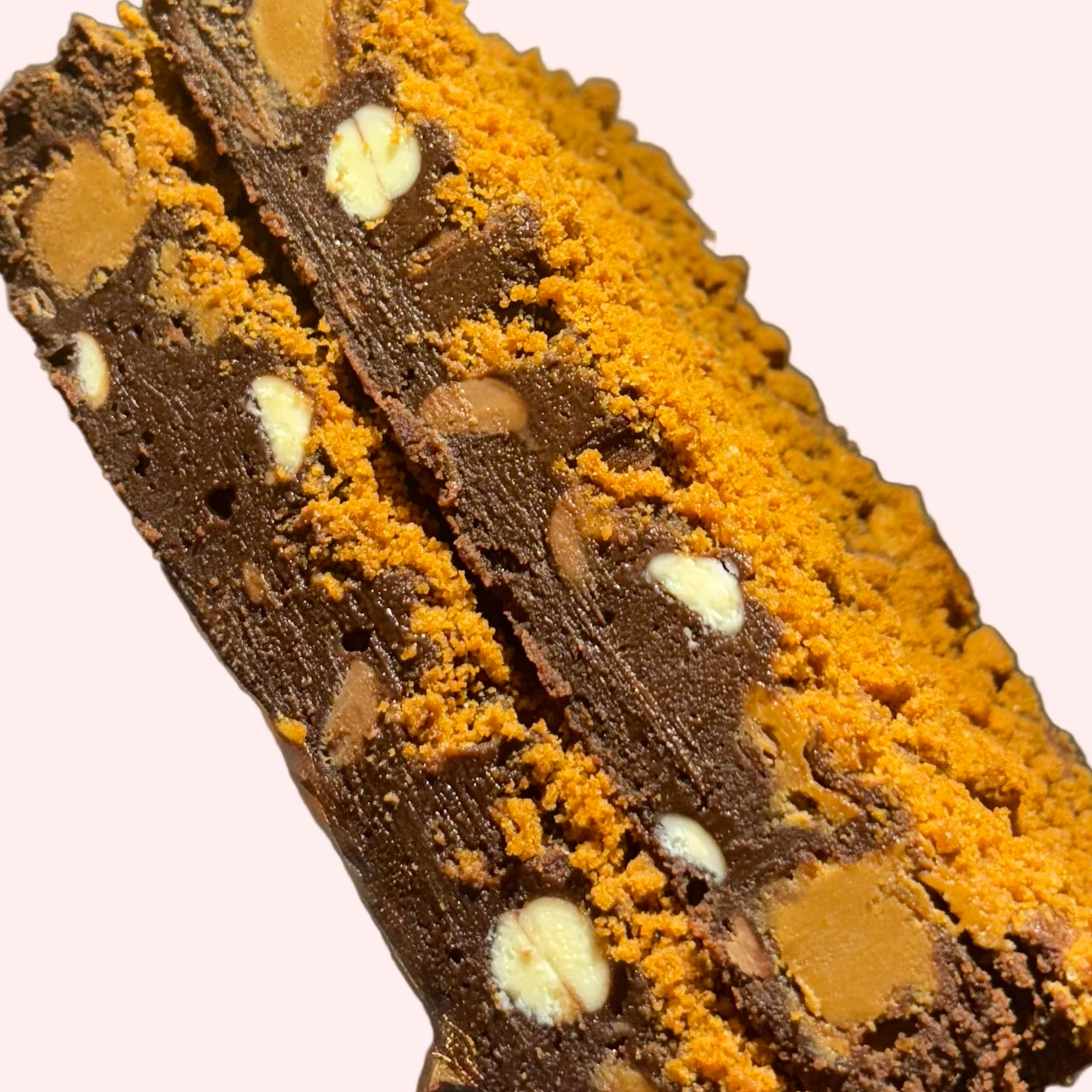 Biscoff & White Chocolate Brownie