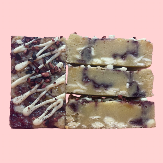 Lemon & Blueberry Blondie